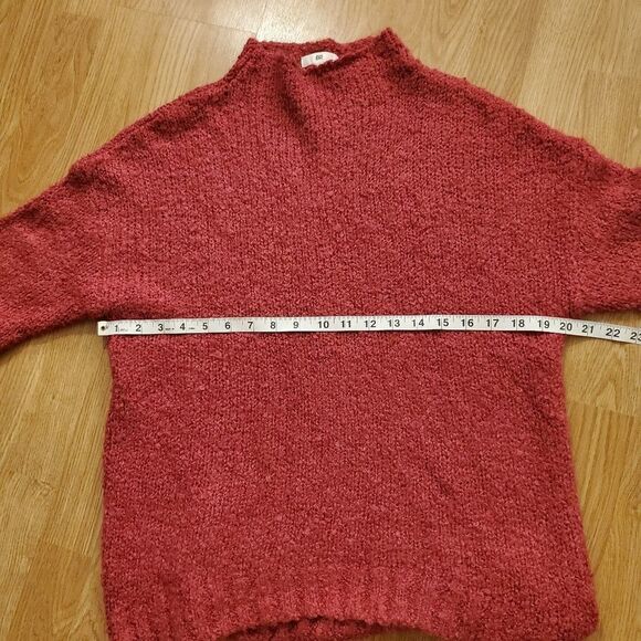 BP. Funnel Neck Bouclé Sweater - Picture 7 of 11